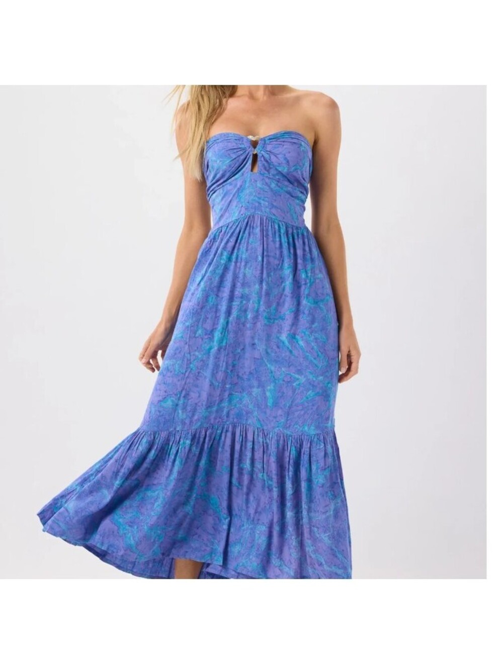TIARE HAWAII HONEY MAXI DRESS